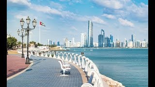 Corniche Abu Dhabi  Corniche Pedal Power Holiday visit Area  4K Video [upl. by Tews]