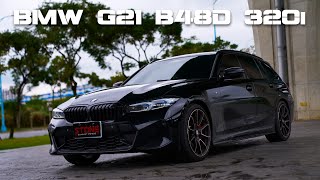 BMW G21 B48D 320i  Stone Valvetronic Catback Exhaust Sound [upl. by Dnamron676]