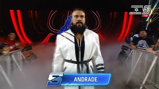 Andrade Entrance  WWE SmackDown October 25 2024 [upl. by Ostler]