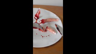 Fingerfood for Halloween 2022 shorts asmr [upl. by Indyc]