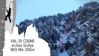 ЛЕДОЛАЗАНИЕ  Lillaz Gully Val di Cogne [upl. by Nadeen]