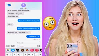 LYRIC PRANK ON MY CRUSH 😳💕He said WHAT [upl. by Prady]