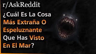 ¿Cuál es la cosa más Rara o Espeluznante que HAS VISTO EN EL MAR  Askreddit [upl. by Bijan]