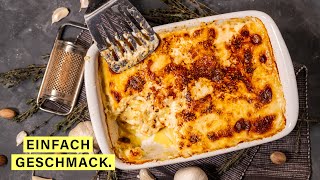 Kartoffelgratin das wohl cremigste überhaupt 🤤 [upl. by Packston]