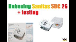 Unboxing Sanitas SBC 26 amp Test [upl. by Minsat250]