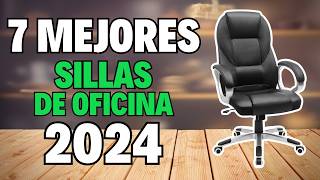 👉 Las 7 MEJORES SILLAS DE OFICINA para TRABAJAR en ORDENADOR 2024 💥 Sillas ERGONOMICAS [upl. by Lacee]