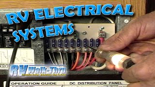 RV WalkThru Electrical  Learn about the electrical system on your RV [upl. by Hunter499]