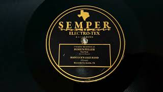 Semper Electric 78rpm Disc quotSusies Fellerquot Hancocks Jazz Band [upl. by Arrek]