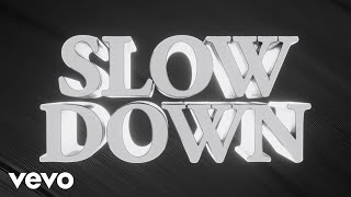 Tom Zanetti  Slow Down Lyric Video [upl. by Tsui]