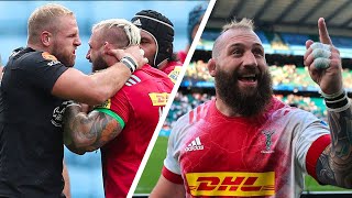 5 minutes of Joe Marler winding up opponents [upl. by Gnok861]