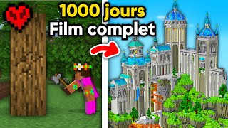 Survivre 1000 Jours sur Minecraft Hardcore Film Complet [upl. by Tray512]