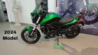 Bajaj Dominar 400 Aurora Green 2024 New Model Detailed Review With New PRICE Mileage New Change [upl. by Anad358]