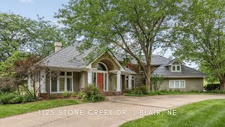 1125 Stone Creek Dr Blair NE  Listed by Ellen Jaworski [upl. by Magdalene]