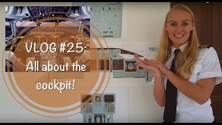 Pilot Lindy VLOG 25 All about THE COCKPIT [upl. by Selemas882]