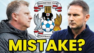 Are Coventry City Making A Huge Mistake Frank Lampard tipped to replace Mark Robins [upl. by Nelly]