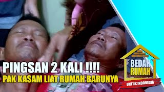 PINGSAN 2 KALI  Pak Kasam Gak Sanggup Liat Rumah Barunya  BEDAH RUMAH [upl. by Biddick]