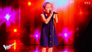 The Voice Kids 2024  La petite Charlie 7ans chante « Dommage » d’Erza Muqoli [upl. by Aysab]