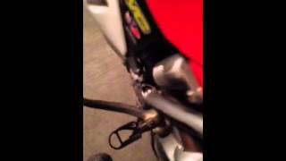 Jammed kick starter on a crf150r [upl. by Studnia377]