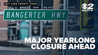 Bangerter Highways 4700 South closure set to redirect traffic for a year [upl. by Amity]