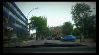 Driving in Britain Tonbridge  Brighton part 22 [upl. by Litton723]