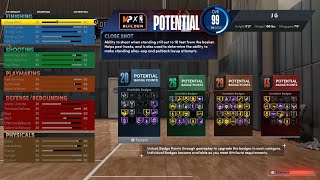 BEST ALL AROUND PG BUILD ON NBA2K22 NEXT GEN PS5  2 WAY THREAT [upl. by Aitas]