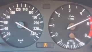 BMW 525d acceleration 120  240 kmh [upl. by Esnohpla170]