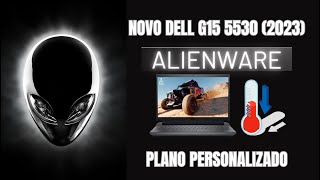 Alienware Command Center testes completo Cyberpunk 2077  Plano Personalizado DELL G15 5530 2023 [upl. by Coppinger]