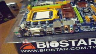 Biostar TA790GX 128M Unboxing [upl. by Ahlgren150]