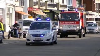 Deinze 3x Politie DeinzeZulte  Brandweer  Rode Kruis [upl. by Ainolopa]