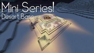 Minecraft Timelapse  Survival Desert Base [upl. by Bjorn]