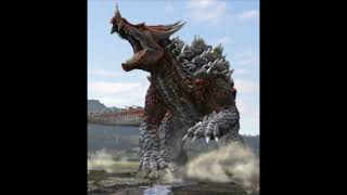 Titanus Anguirus Legendary  Monsterverse Style Roar [upl. by Pich507]