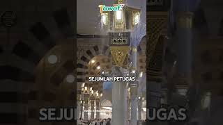 Hujan Deras Melanda Kota Madinah Masjid Nabawi Ikut Tergenang [upl. by Anawad995]