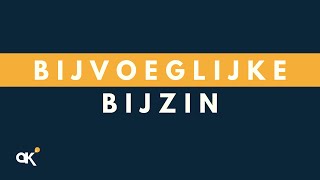 Bijvoeglijke bijzin [upl. by Kcirtemed]