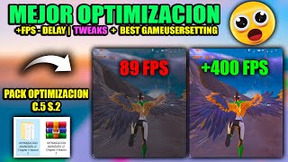 ✅ MEJOR OPTIMIZACION Para Fortnite Chapter 2 Remix  PACK OPTIMIZACION 📁 FPS  Input Delay 🔧 [upl. by Elleneg]