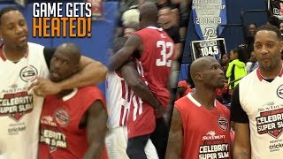 Tracy McGrady amp Chad Ochocinco Celeb Game GETS HEATED AF [upl. by Keppel]