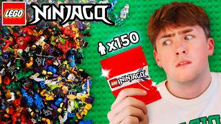 I Opened 150 NINJAGO MINIFIGURE Packs… [upl. by Sert]