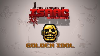 Binding of Isaac Warp Zone Item  Golden Idol [upl. by Ries]