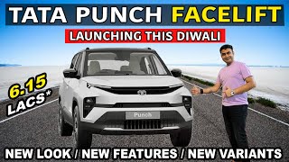 Tata Punch Facelift Launch  All Details Leaked  New Features amp Price  tatapunch [upl. by Htezzil]