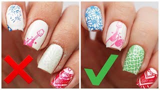 5 Things Youre Doing WRONG When Stamping Your Nails [upl. by Rekoob36]