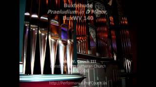 Buxtehude Praeludium in D Minor BuxWV 140 on Noack organ in Houston [upl. by Rellia]