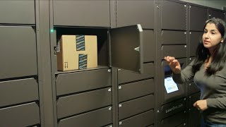 Luxer One Package Lockers How it works [upl. by Seamus]