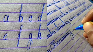 New style handwriting practice  How to improve handwriting for beginners  Beautiful handwriting [upl. by Eward221]