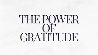 The Power of Gratitude  Sean Williams [upl. by Nodnart]