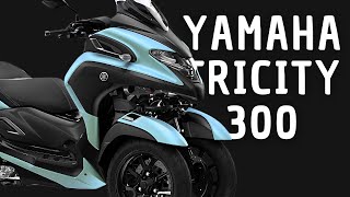 2024 The Yamaha Tricity 300 ThreeWheel Scooter looks proud to carry Yamahas best features [upl. by Margot]