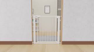 InstallationBabelio Baby gate in mode 3D [upl. by Charlie]