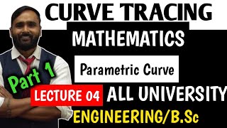 CURVE TRACING  MATHEMATICS  LECTURE 04  Parametric Curve  PRADEEP GIRI SIR [upl. by Nolad768]