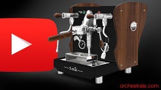 Aesthetic options of Nota Orchestrale coffee machine 2019 [upl. by Fahey]