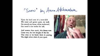 quotSnowquot Anna Akhmatova  Poetry ReadAloud and ReactionAnalysis [upl. by Aveline]