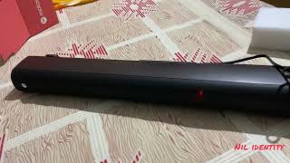 MOTOROLA AmphisoundX UNBOXING  HDMI Arc 100 W Bluetooth Soundbar2022 [upl. by Clemen]