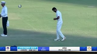 Cheteshwar Pujara Takes A Wicket  Saurashtra Vs Uttar Pradesh Highlights  Ranji Trophy 201920 [upl. by Immat]